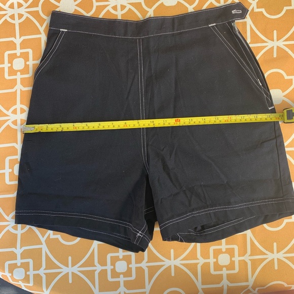 Black 1950s deadstock vintage shorts pin up - Picture 8 of 9